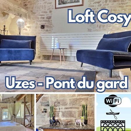 Chez Lydia - Loft Cosy, Depart Canoe A Pied, Proche Pont-Du-Gard Et Uzes Remoulins Eksteriør billede